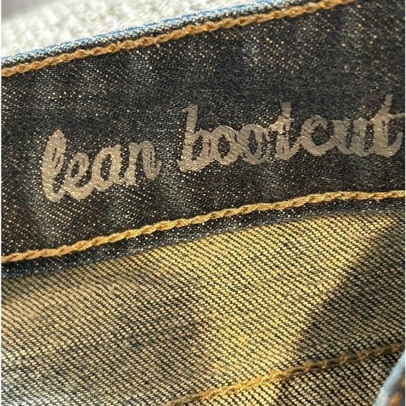 WJ2. Calvin Klein Jeans Lean Boot Cut blue Jeans Sz 12 - Picture 5 of 6